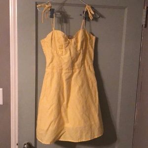 Super cute and trendy yellow sundress